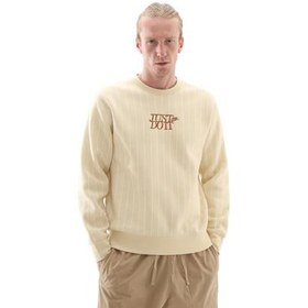Resim Nike M Nk Club Bb Crew Jdı Aop Erkek Sweatshirt Bej 