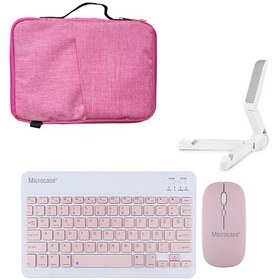 Resim Apple Uyumlu iPad Air 11 2024 İçin Çanta+tr Bt Klavye+mouse+stand- Al8127 