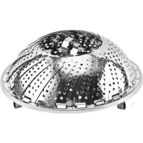 Resim Buharda Pişirme Aparatı, Metal Buharda Pişirici, Katlanabilen Buharda Pişirme Aleti 