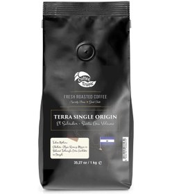 Resim Coffeetropic Terra Single Origin El Salvador Santa Ana Volcano Öğütülmüş French Press 1 KG 