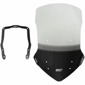 Resim GP KOMPOZİT Gp Kompozit Honda Nc 700 X / Nc 750 X 2012-2015 Uyumlu Baskılı Tur Camı Şeffaf 58 Cm 