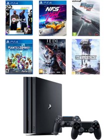 Resim Sony Playstation 4 PRO - 1 TB + yenilenmiş + Çift Kol + Consolex Çanta + 15 Dijital Oyun 