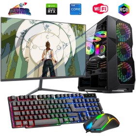 Resim ROGAME I5 14400F 16GB DDR4 480SSD 6GB RTX3050 24" Mon. Oyun Bilgisayarı 