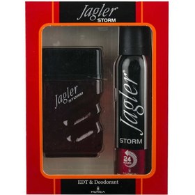 Resim Jagler Storm EDT 90 ml + Deo Sprey 150 ml Erkek Parfüm Seti 