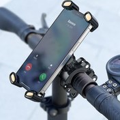 Resim Baseus Quick to take 360 Derece Dönebilen Bisiklet ve Motosiklet Telefon Tutucu SİYAH 