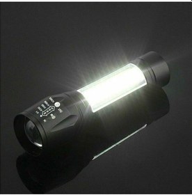 Resim Kamp Feneri Avcılık El Feneri El Feneri Ultra Güçlü Usb Şarjlı El Feneri Kutusunda Kullanışlı Yeşil 