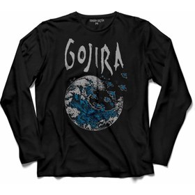 Resim Kendim Seçtim Gojıra Progresıf Metal Logo Metallıca 2 Uzun Kollu Tişört Baskılı Çocuk T-Shirt 