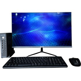 Resim Seclife MP-418+ I5-4570 8gb 256GB SSD Dos +21.5" Monitör Mini Pc 