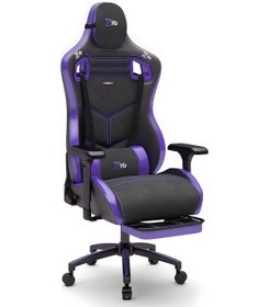 Resim Zio Venom Xl Profesyonel Oyuncu Koltuğu - Antrasit / Mor - 1595b0515 