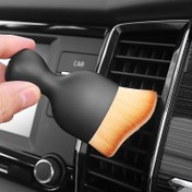 Resim Ultra-Yumuşak Mikrofiber Araba Temizleme Fırçası - İç Mekan Bakımı için Nazik Toz Alma, Dar Alanlar ve Ulaşılması Zor Yerler, Arabalar, Mobilyalar, Elektronikler & Cam için Mükemmel, Araç Temizlik Aksesuarları 