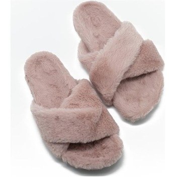 Yeşil Saten Kumaş Kalın Topuklu Kadın Terlik M570021204