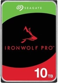 Resim Seagate Ironwolf Pro ST10000NT001 3.5" 10 TB 7200 RPM 256 MB SATA 3 NAS HDD 