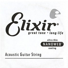 Resim Elixir 15132 Nanoweb Bronze Tek Akustik Gitar Teli (32) 