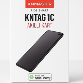 Resim KNMASTER KNTAG 1C - Ultra İnce Akıllı Takip Kartı (Cüzdan Bulucu) 