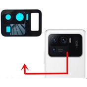 Resim Xiaomi Uyumlu Mi 11 Ultra Kamera Lensi Cam M2102K1G M2102K1C 