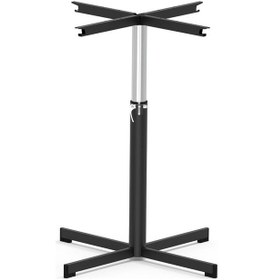 Resim Tablalı Masa Ayağı 11.483 - H75-110cm Siyah 