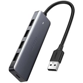 Resim Ugreen 4 Portlu USB 3.0 Hub USB Çoklayıcı Adaptör Gri 