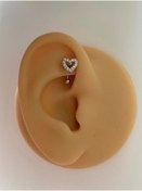 Resim Arescollection Cerrahi Çelik Rook,kaş,snug Uyumlu Piercing 