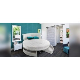 Resim Sofaroom Yuvarlak Yatak Elegance Wonder Set4 