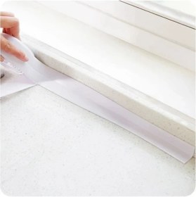 Resim İC Bilişim Lavabo Küvet Ocak Kenar Izalasyon Bandı Banyo Mutfak Su Sızdırmaz Tamir Bandı Beyaz-Gri 