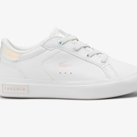 Resim Lacoste Powercourt Bebek Beyaz Spor Ayakkabı 