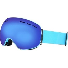 Resim Lichen Mıknatıslı Kayak Gözlükleri, Geniş Görüş Alanlı Kar Ci 