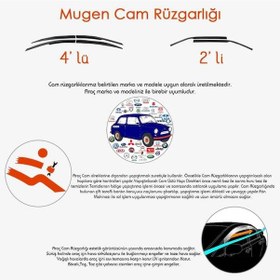 Resim Sp-S-200 Opel Vectra C 2004-2010 Sport Style Cam Rüzgarlığı 4 Lü 