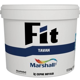 Resim Marshall Fit Extra Tavan Boyası Beyaz 17,5 kg 