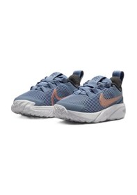 Resim Nike Star Runner 4 Nn Ps Running Elastik Bağcıklı Çocuk Yürüyüş Koşu Ayakkabısı Mavi Mavi 