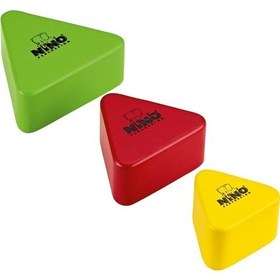 Resim Nino 508mc Wood Shaker Triangular Multi Color 