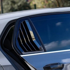Resim Carmind Vw Golf 8 Kelebek Cam Vizörü Piano Black 2021- 