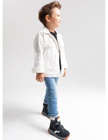 Resim Mnpc Erkek Çocuk Siyah Hakiki Deri Anatomik Günlük Bot 25k3b110632 Siyah 