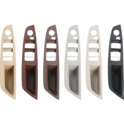 Resim Bmw F10 2011-2017 Sağ Sürüş Araba Kapı Pencere Kaldırma Anahtarı Trim Paneli Bej Beyaz 1 Adet 