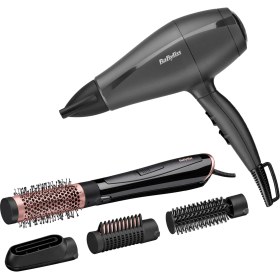 Resim Babyliss 5910E 2000W Saç Kurutma Makinesi ve AS126E Perfect Finish Hava Üflemeli Saç Şekillendirici Seti 