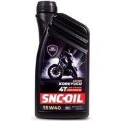Resim Snc-Oıl Koruyucu / Racıng 4T 15W-40 1 Litre Motosiklet Yağı 