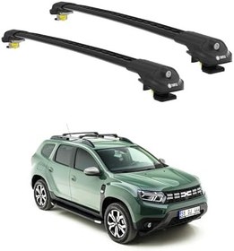 Resim Turtle Dacia Duster Journey/Extreme [2023] ile uyumlu Air1 Ara Atkı Siyah 