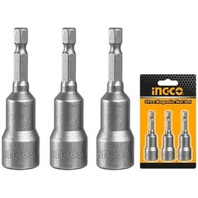 Resim Ingco AMN1331 Manyetik Somun Adaptörü Seti 13 MM 