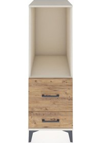 Resim Kronos Dolap Tek Raflı 2 Çekmeceli 44x59x134 Aytaşı-çam Aytaşı 