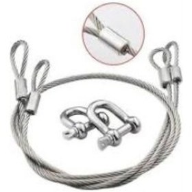 Resim Starcar İzoleli Çelik Çeki Halatı 3 Ton 