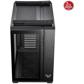 Resim Asus Tuf Gamıng Gt502 Gamıng Mıd-tower Pc Kasası Siyah 
