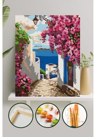 Resim Sayılarla Boyama Tuval Seti 40x50 Cm - Alaçatı 