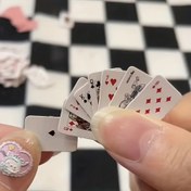 Resim 54 adet/takım, Mini Poker Parti Oyunu, Çok Oyunculu Kart Oyunu, Boyut 1cm/0.39in*1.5cm/0.59in, Etkileşimli Oyunlar, Parti Oyunları, Tatil Oyunları, Küçük Hediyeler, Festival Aksesuarları, Doğum Günü Malzemeleri, Doğum Günü Hediyesi 