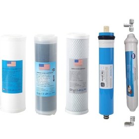 Resim Filtre Dünyası Ihlas Aura Cebilon Su Arıtma Filtresi Takım 5Li Set Çift Karbonlu 