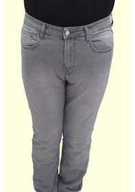 Resim Denim Cartel Dmctekstil Erkek 1002 Yüksek Bel Normal Kesim Boru Paça Jean Pantolon Gri 