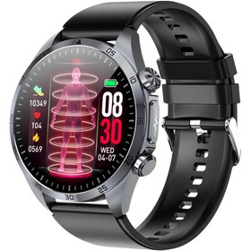 Resim Spovan Cardio 3 EKG Tansiyon Analiz Şeker AI Akıllı Saat (Distribütör Garantili) 