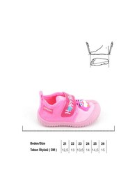 Resim Gezer Kışlık Cırtlı Ayarlanabilir Rahat Taban Happy Birds Bebe Kız Panduf Ayakkabı Ga2kbm.03364.00.y61.b42 Fuşya 