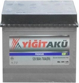 Resim Yiğit 12v 90 Ah Hibrid Düz Akü 