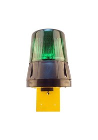 Resim Mesan Ø110 İkaz Lamba Döner Buzzer L Montaj Yeşil 220vac Ms 899.2.220vac 