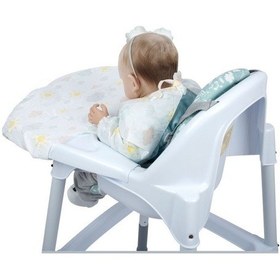 Resim Sevi Bebe 264 5'li Kullan At Kollu Mama Sandalyesi Önlüğü Beyaz 