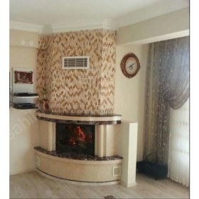 Resim ANTALYA TAŞ MARKET Mix 2,5x5 cm Fileli Patlatma Taş Duvar Kaplaması Doğaltaş 